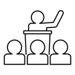 conference lesson icon outline conference lesson vector icon web design isolated white background.png